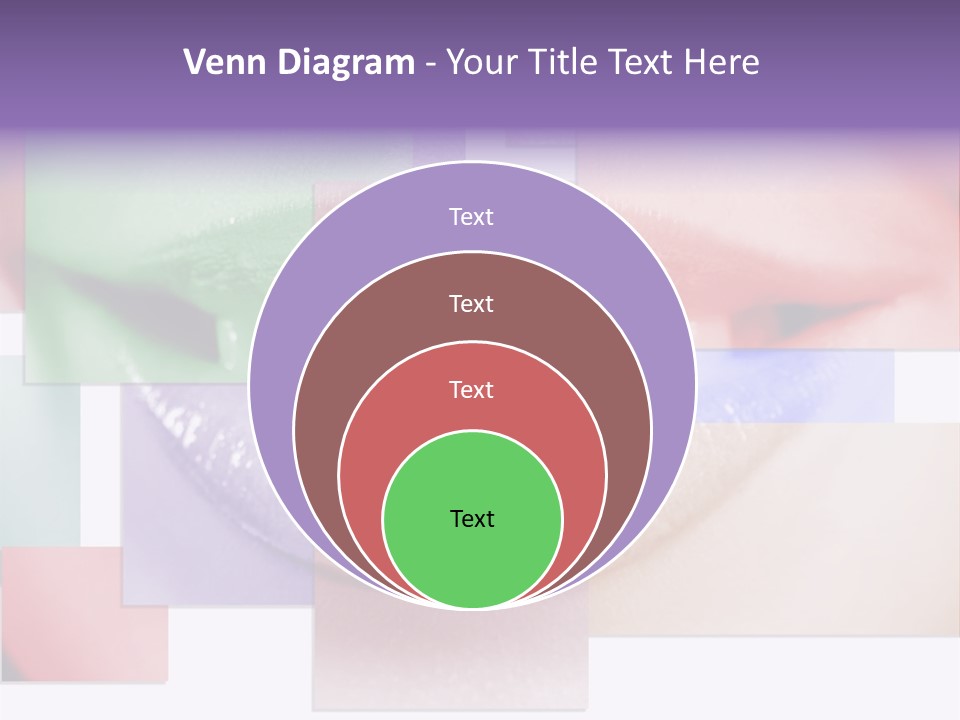 Human Success Lips PowerPoint Template