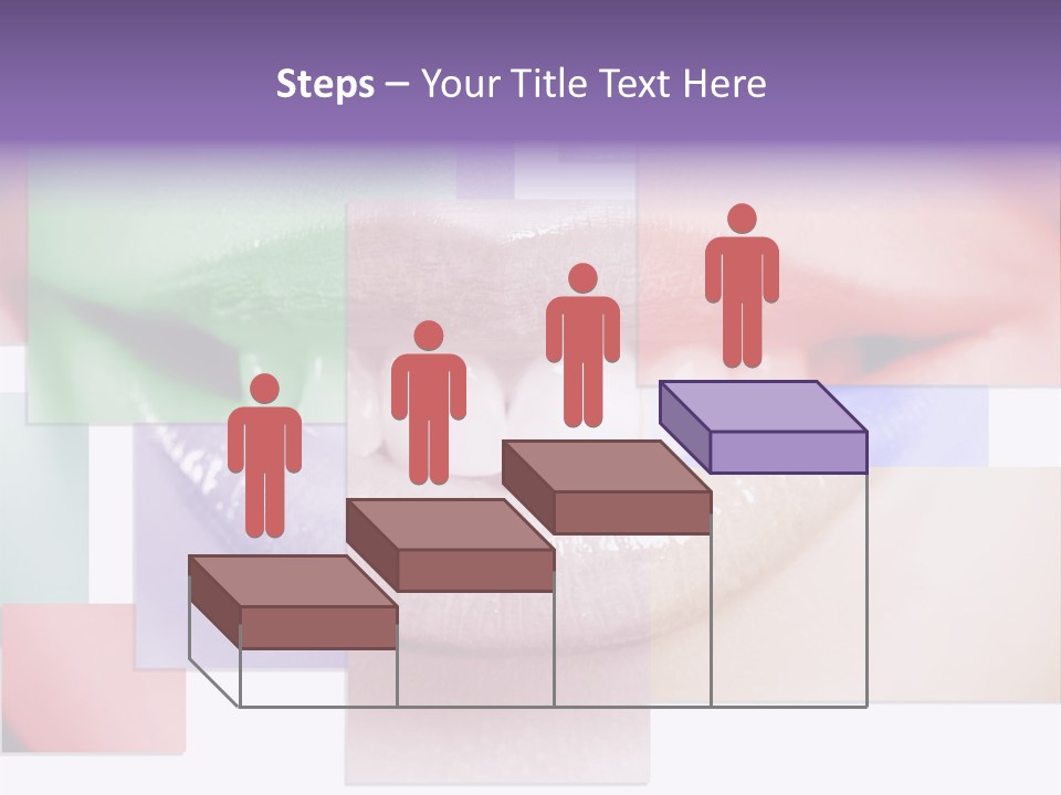 Human Success Lips PowerPoint Template