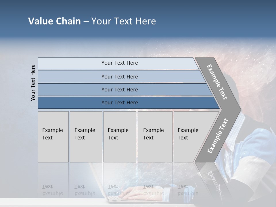 Businessman Light Boy PowerPoint Template