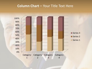 Looking At Camera Hispanic Senior PowerPoint Template