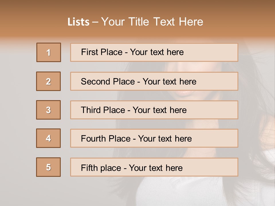 Fashion Style Glamour PowerPoint Template