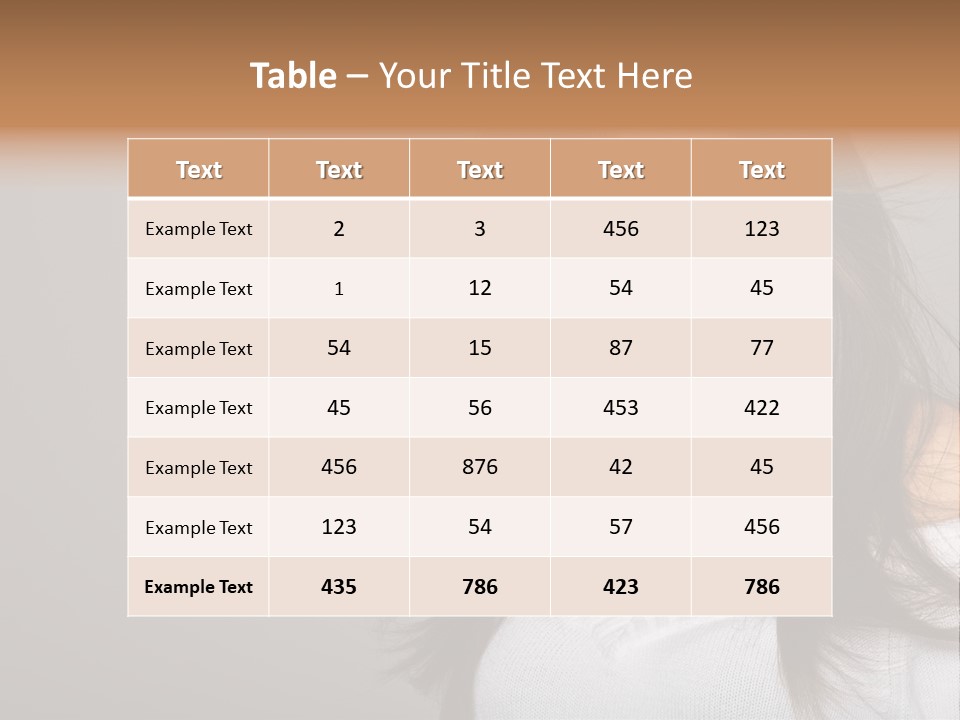 Fashion Style Glamour PowerPoint Template