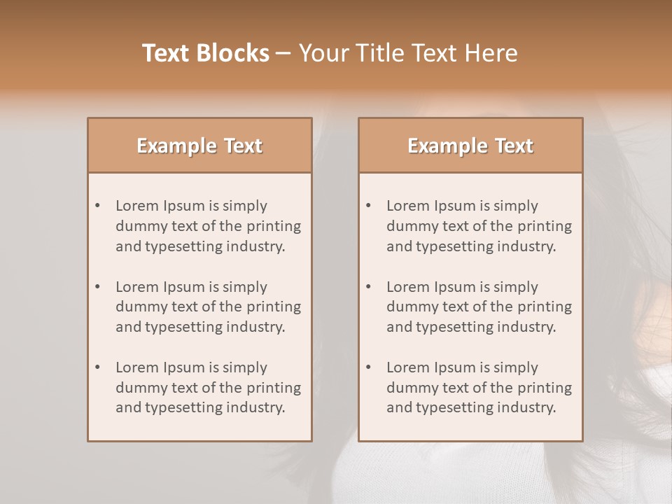 Fashion Style Glamour PowerPoint Template