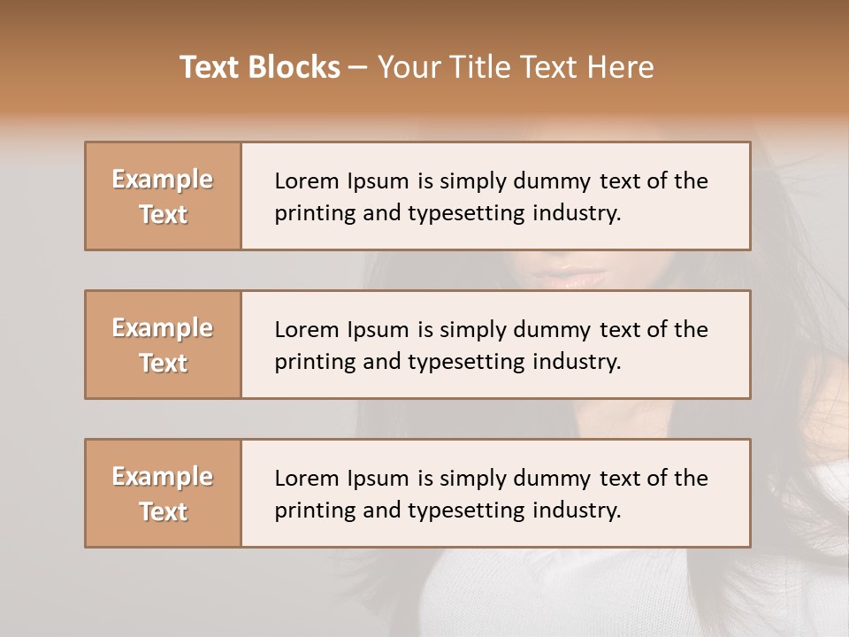 Fashion Style Glamour PowerPoint Template