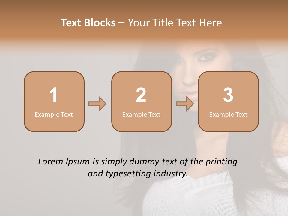 Fashion Style Glamour PowerPoint Template