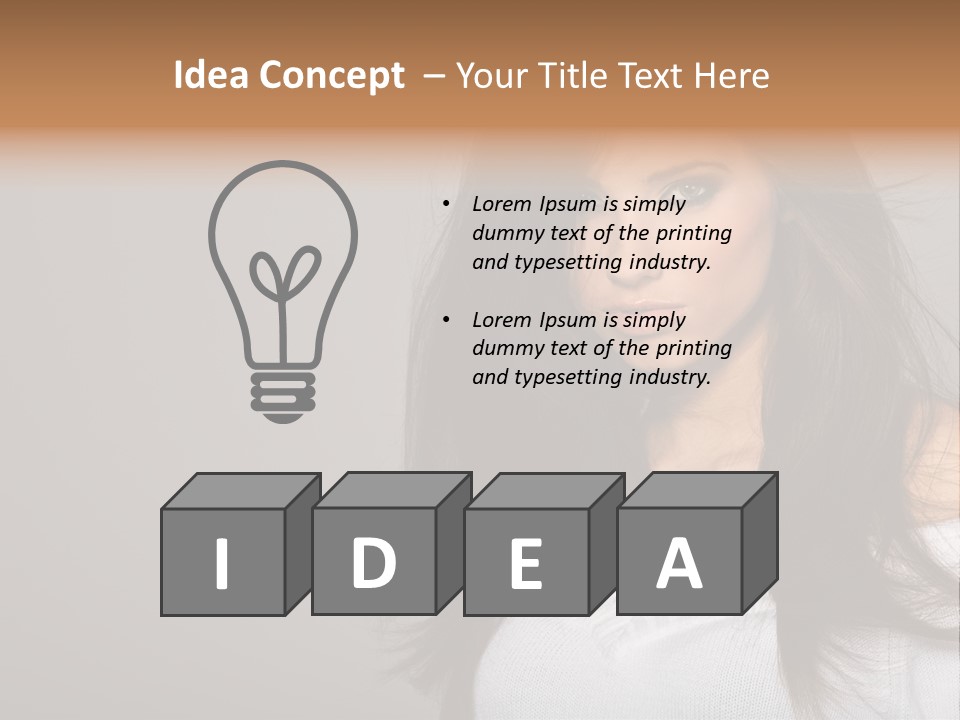 Fashion Style Glamour PowerPoint Template