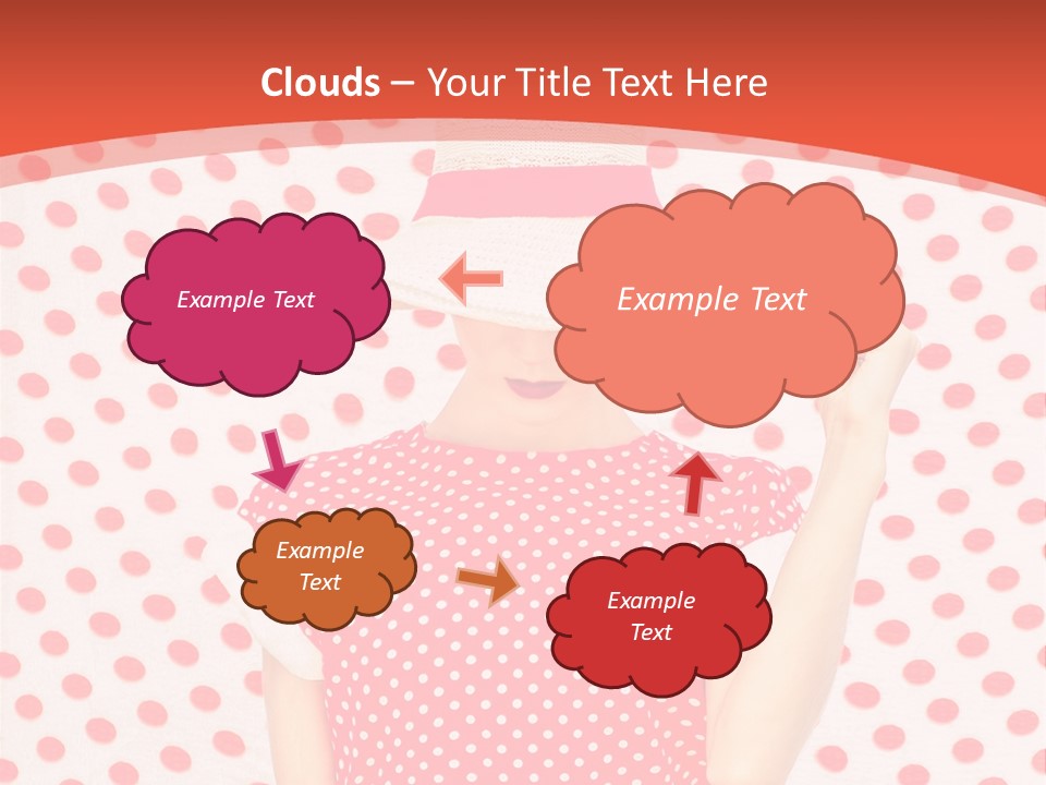 Clouds Speed Creative PowerPoint Template