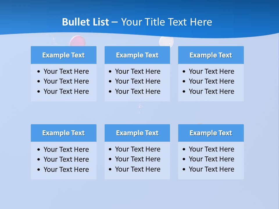 Background Freedom Brightly PowerPoint Template