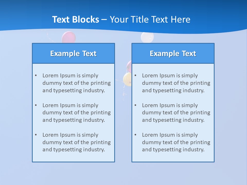 Background Freedom Brightly PowerPoint Template