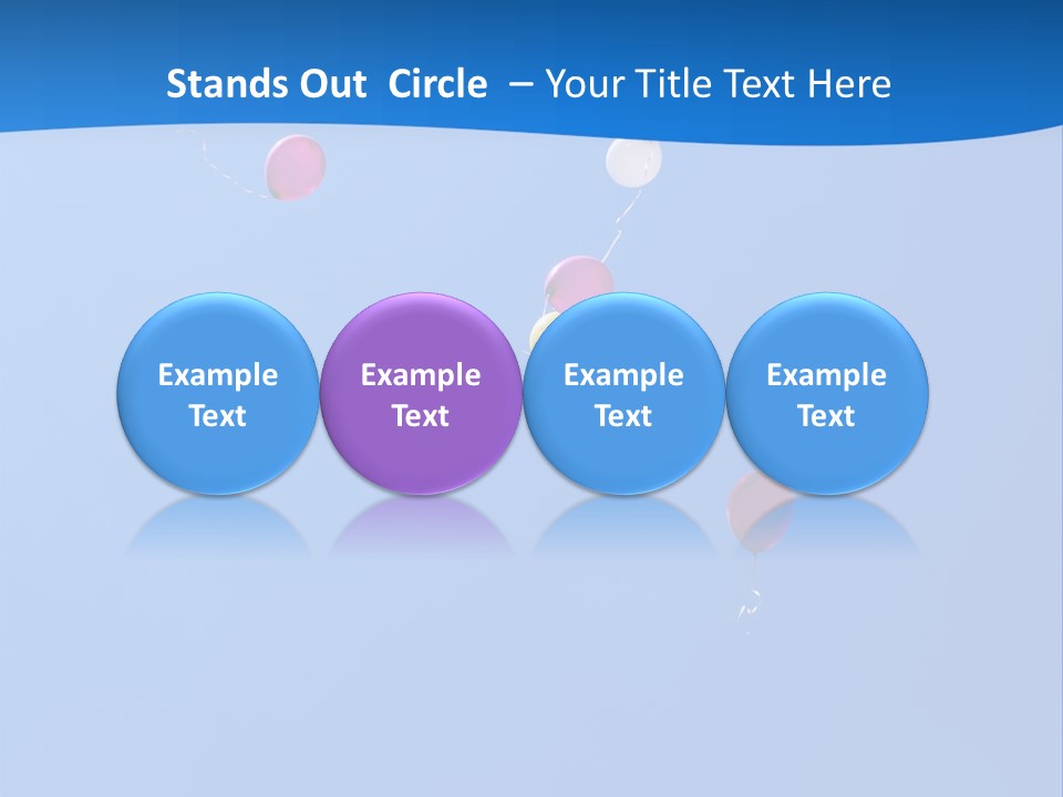 Background Freedom Brightly PowerPoint Template