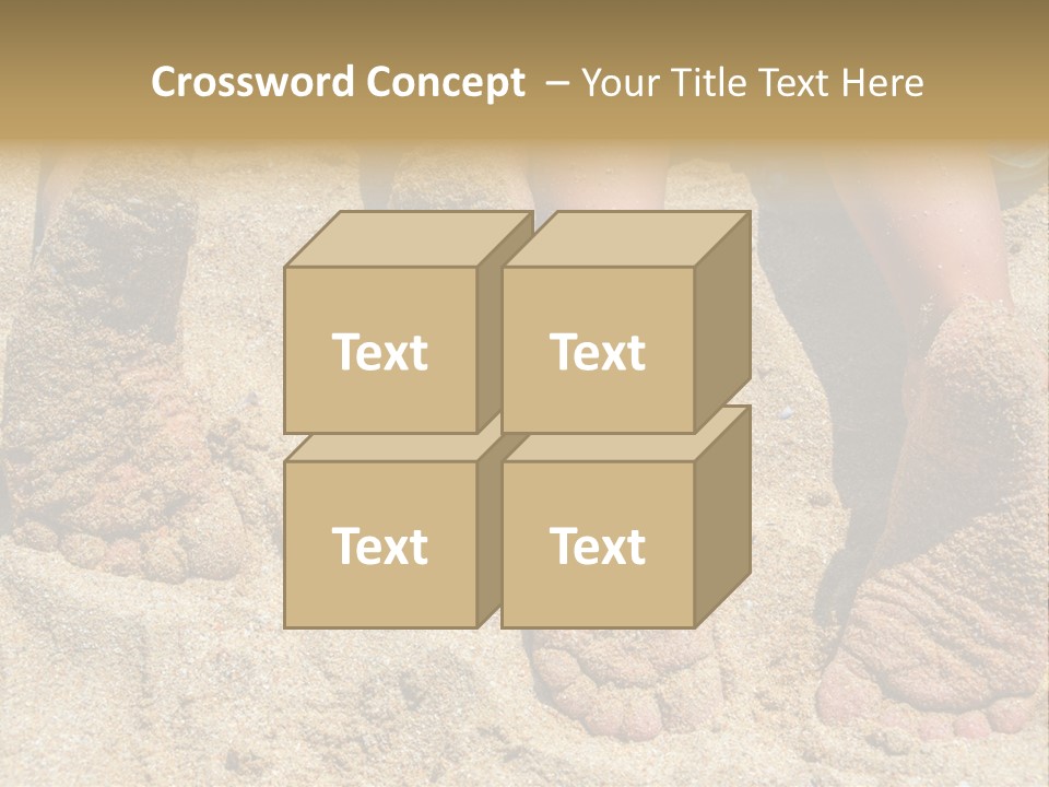 Recreational Blue Kid PowerPoint Template