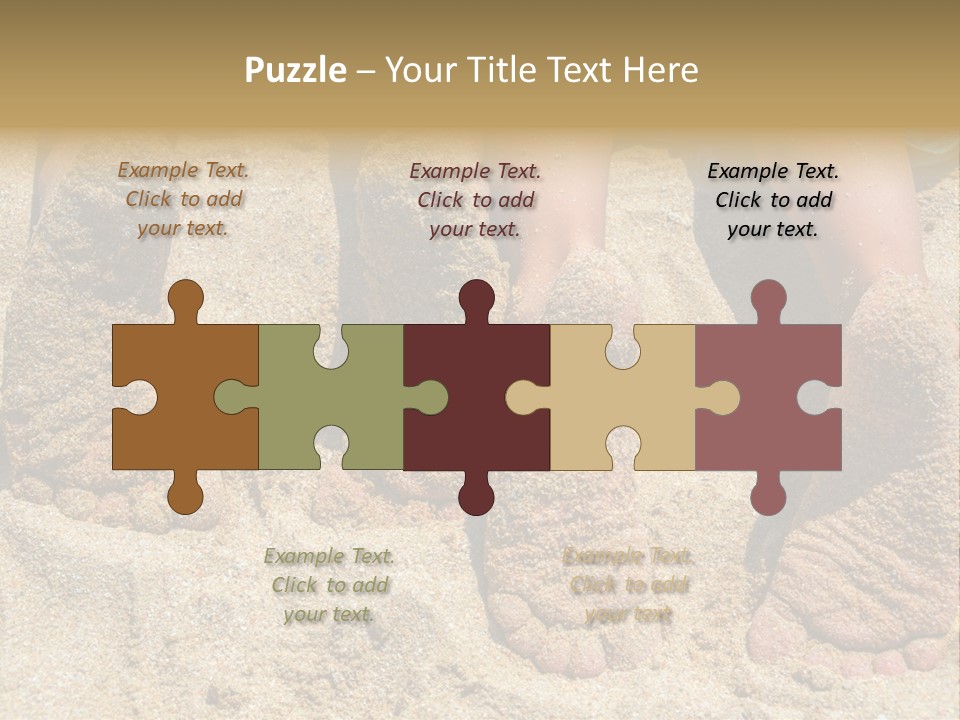 Recreational Blue Kid PowerPoint Template