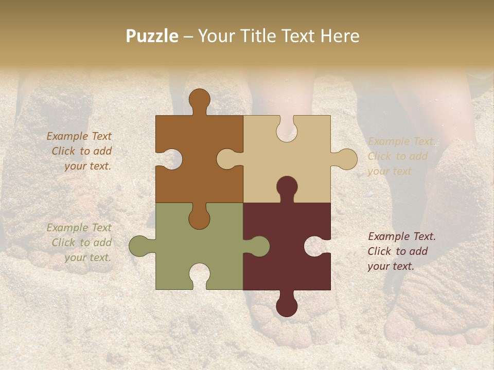 Recreational Blue Kid PowerPoint Template