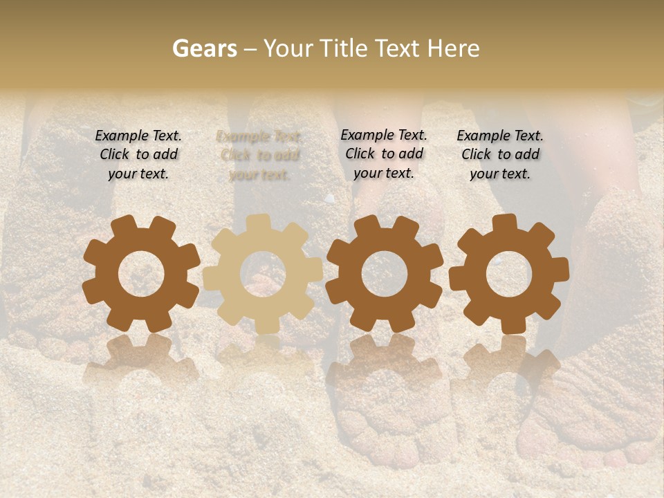 Recreational Blue Kid PowerPoint Template