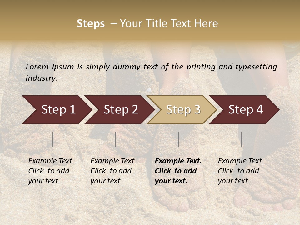 Recreational Blue Kid PowerPoint Template