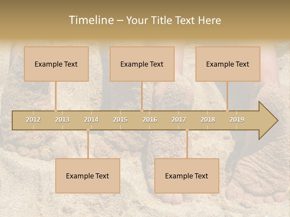 Recreational Blue Kid PowerPoint Template