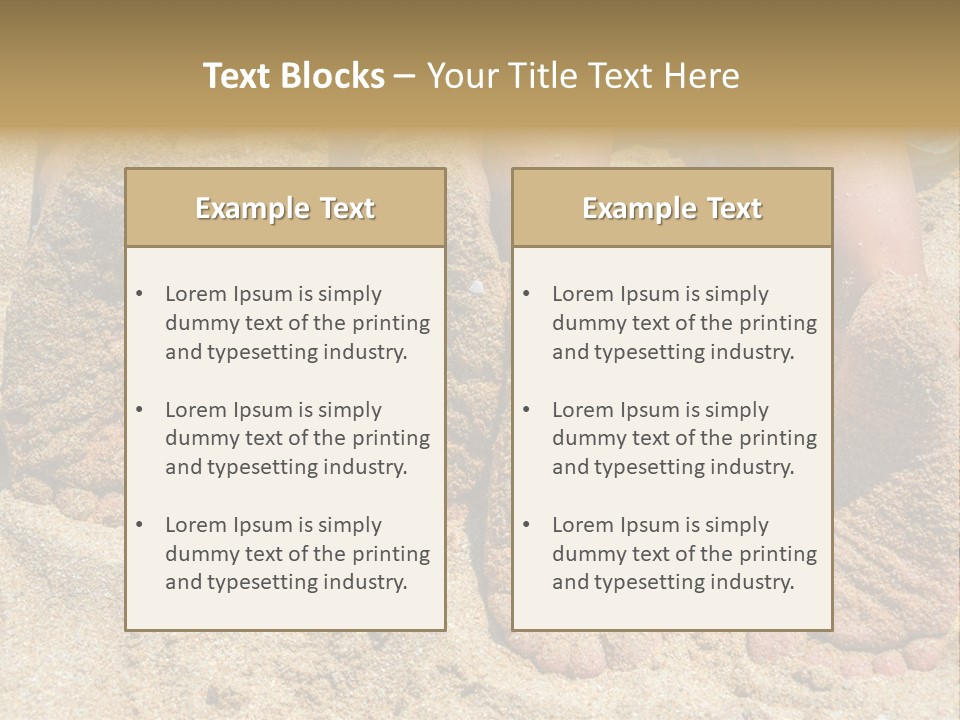 Recreational Blue Kid PowerPoint Template