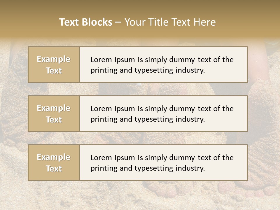 Recreational Blue Kid PowerPoint Template