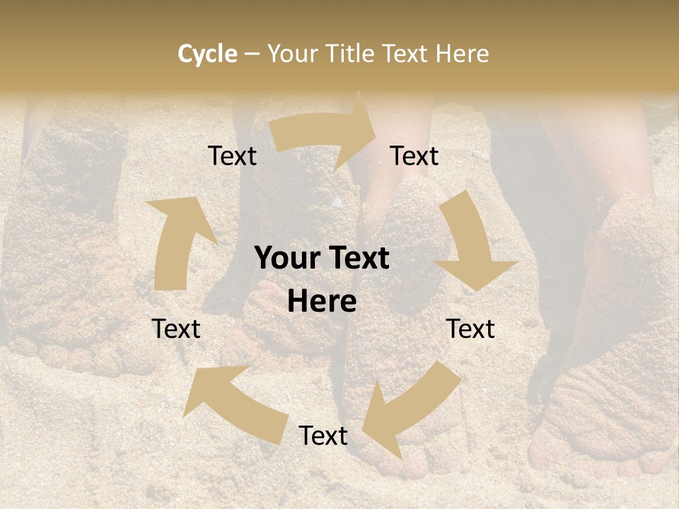 Recreational Blue Kid PowerPoint Template