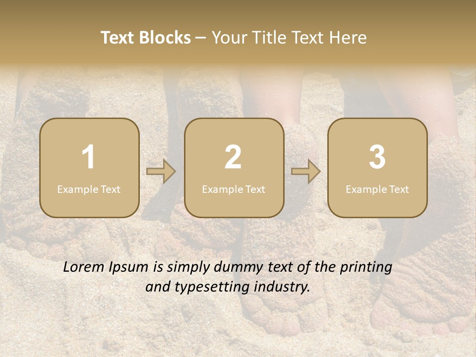 Recreational Blue Kid PowerPoint Template