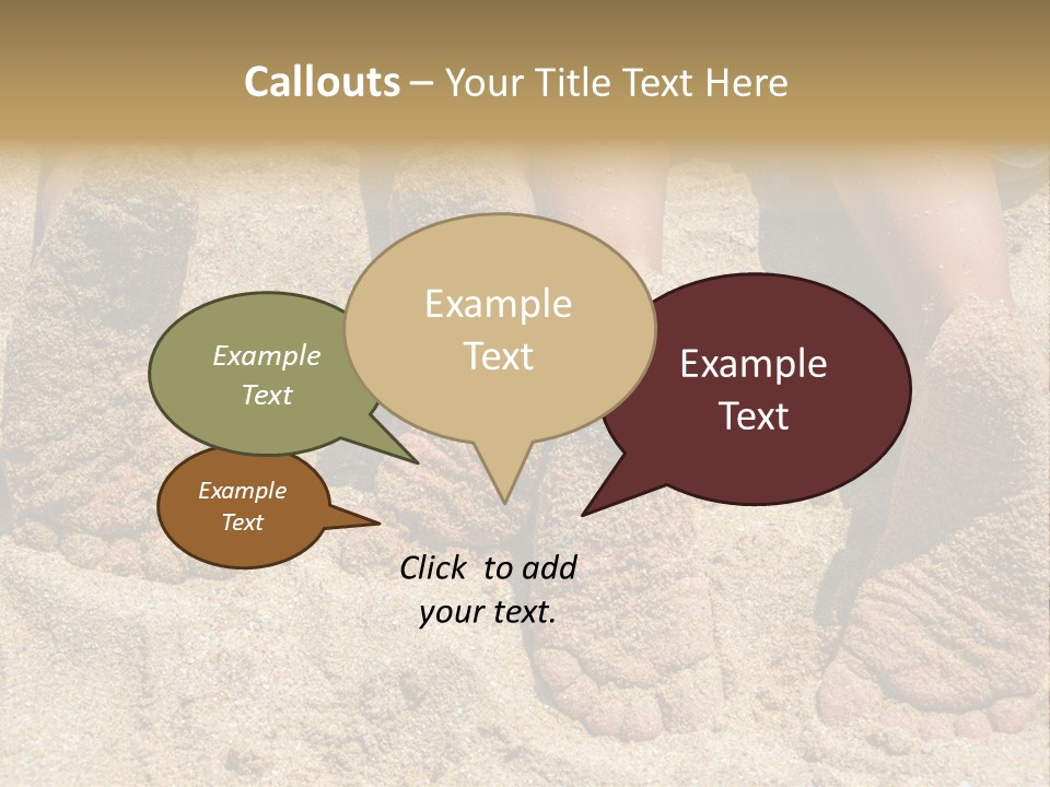 Recreational Blue Kid PowerPoint Template