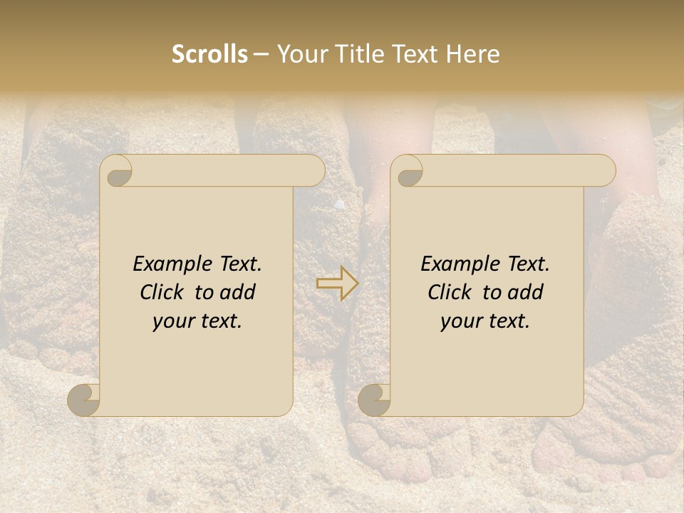 Recreational Blue Kid PowerPoint Template