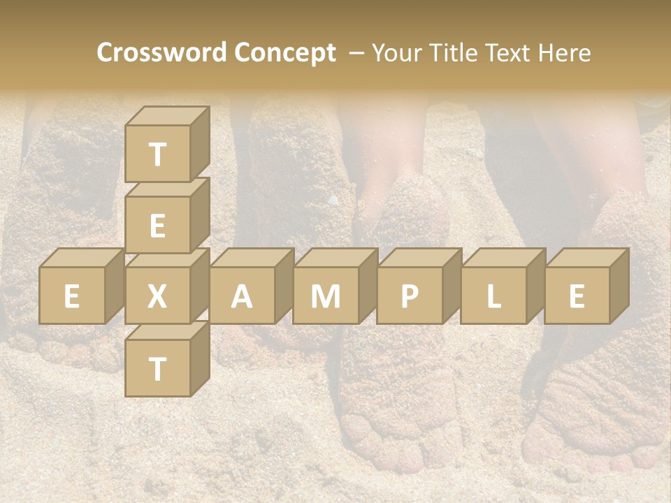 Recreational Blue Kid PowerPoint Template