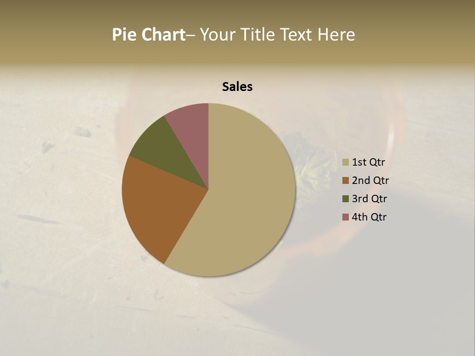 Grass Addictive Illegal PowerPoint Template