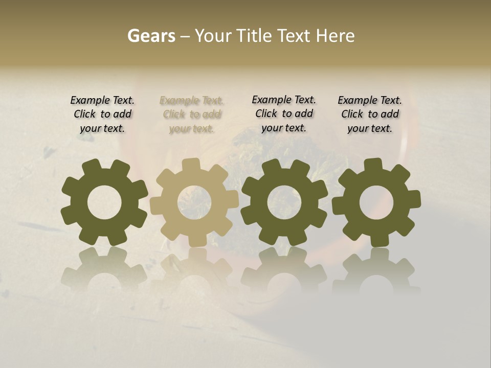 Grass Addictive Illegal PowerPoint Template