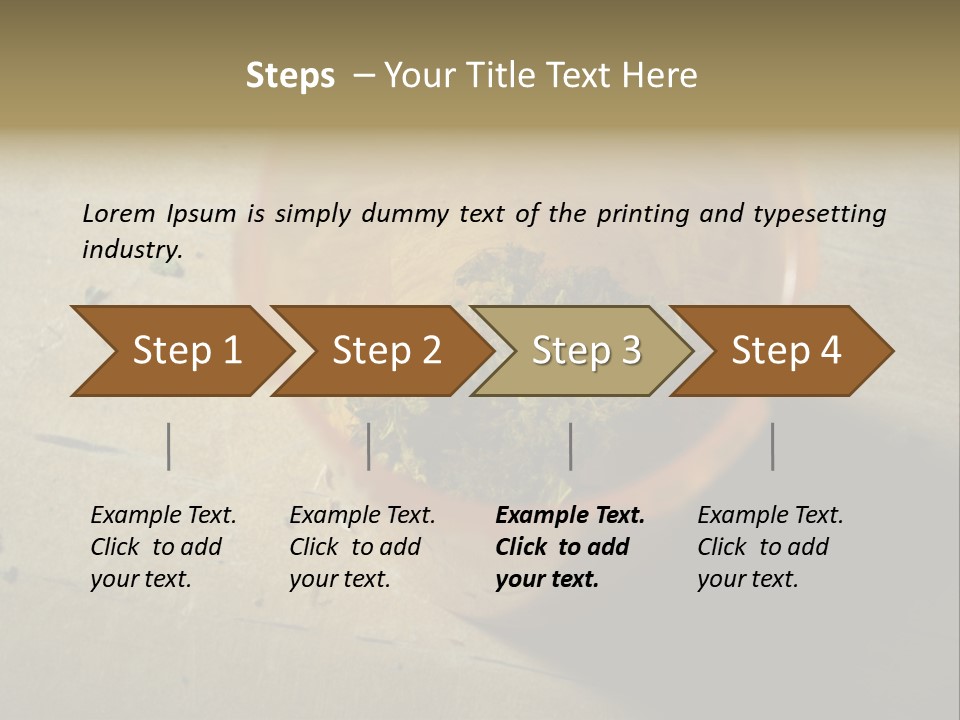 Grass Addictive Illegal PowerPoint Template