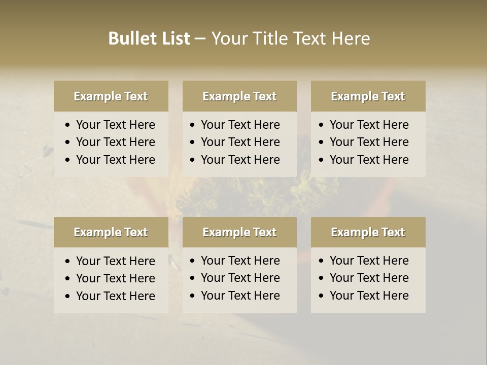 Grass Addictive Illegal PowerPoint Template