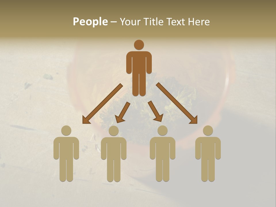 Grass Addictive Illegal PowerPoint Template