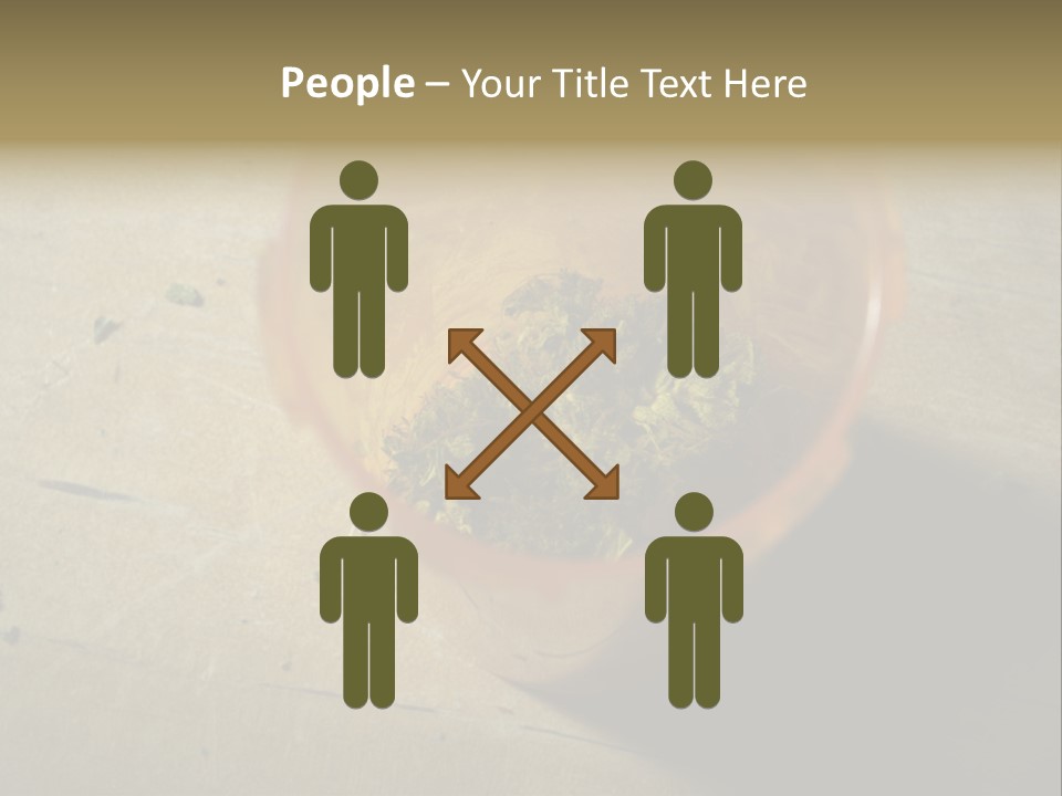 Grass Addictive Illegal PowerPoint Template