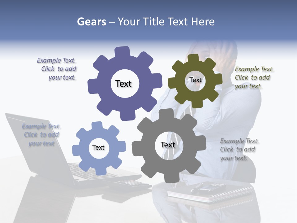 Trojan Nginx Virus Damage Hardware PowerPoint Template