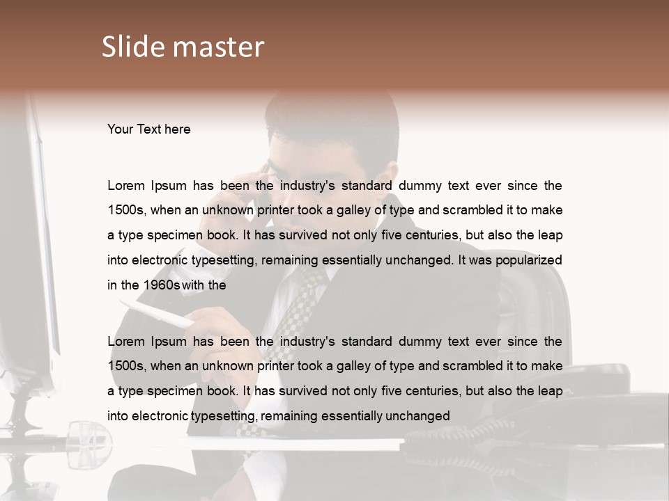 Expression Elegant Serious PowerPoint Template