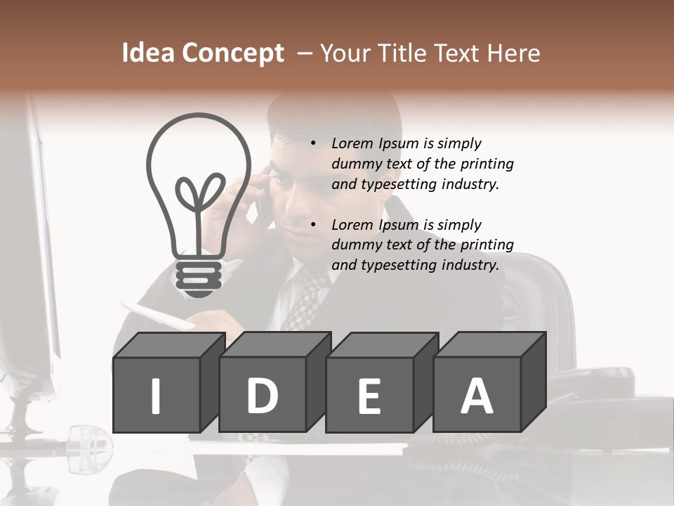 Expression Elegant Serious PowerPoint Template