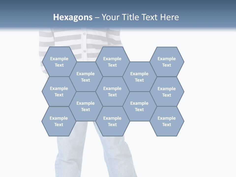 Front View Preschool Model PowerPoint Template