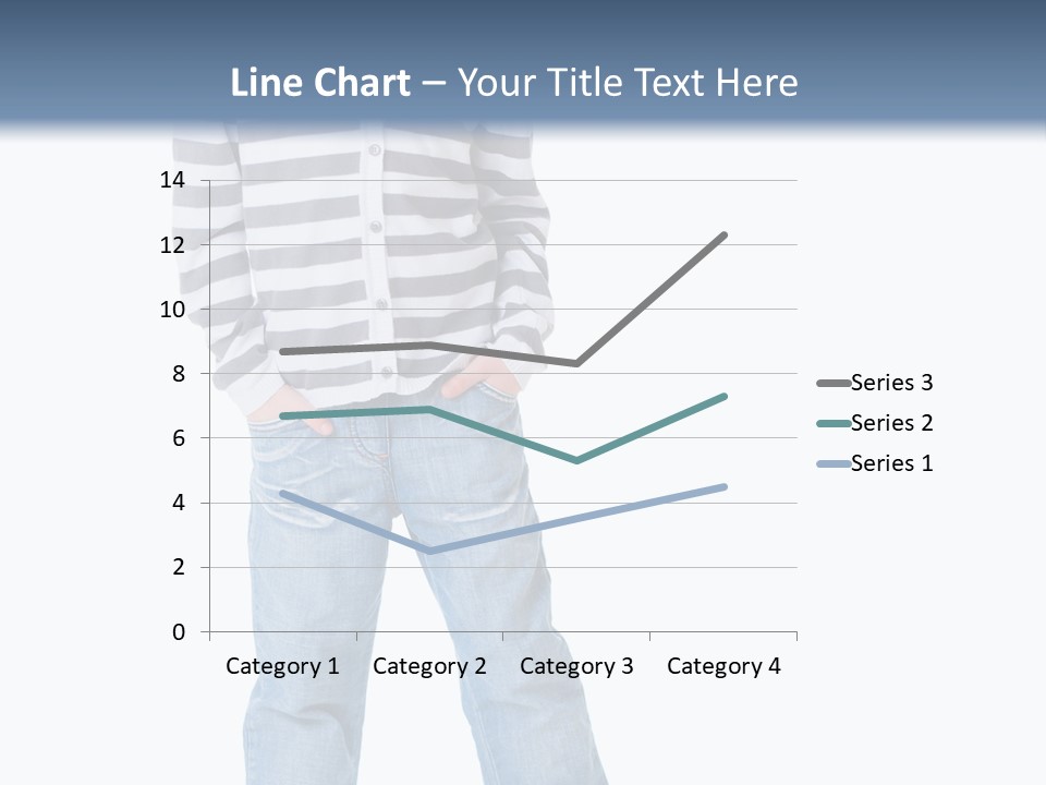 Front View Preschool Model PowerPoint Template