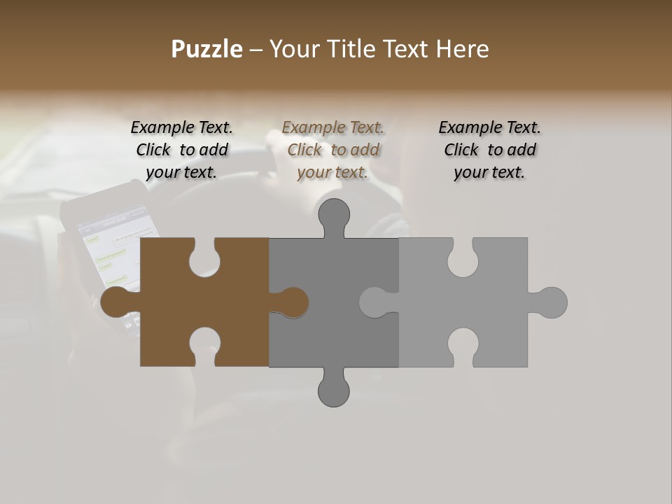 Road Teenager Qwerty PowerPoint Template