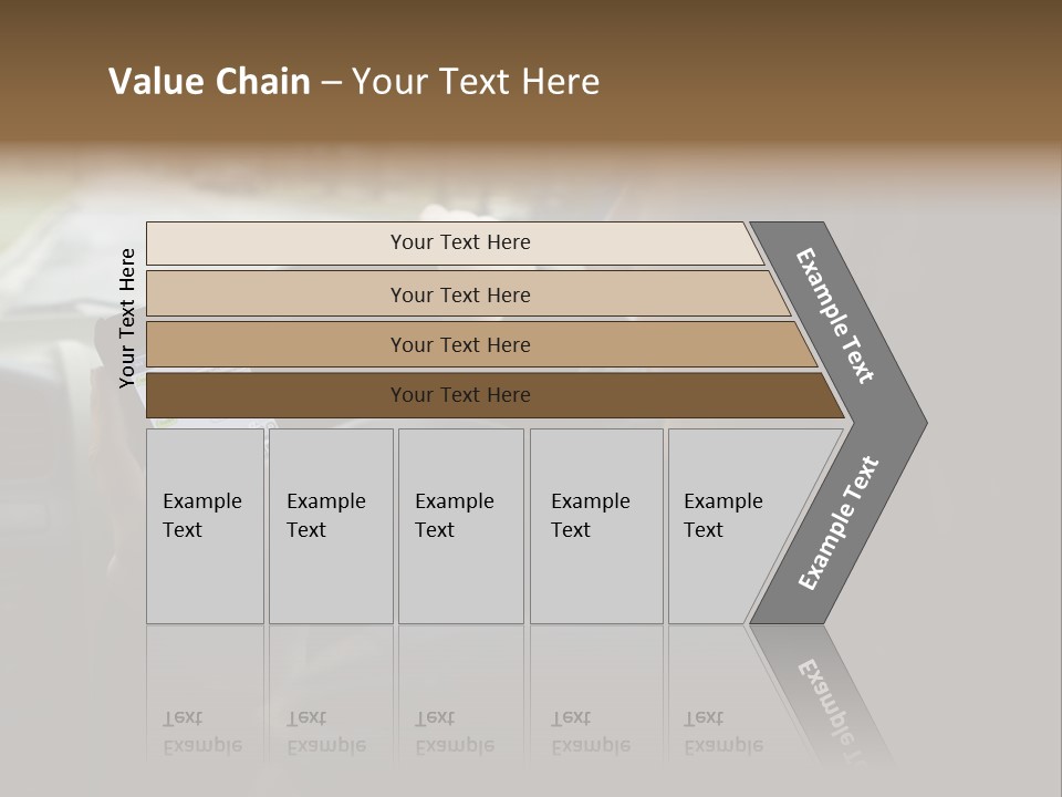 Road Teenager Qwerty PowerPoint Template