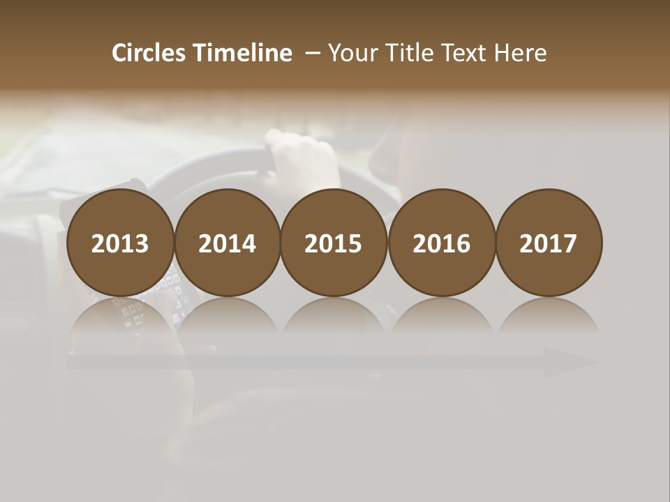 Road Teenager Qwerty PowerPoint Template