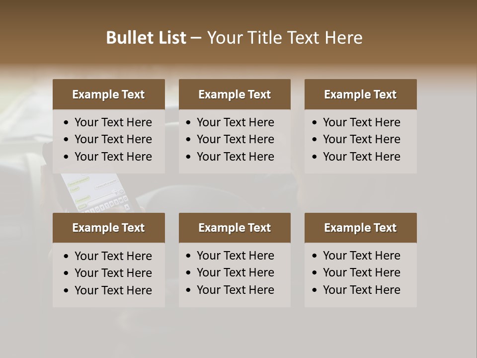 Road Teenager Qwerty PowerPoint Template