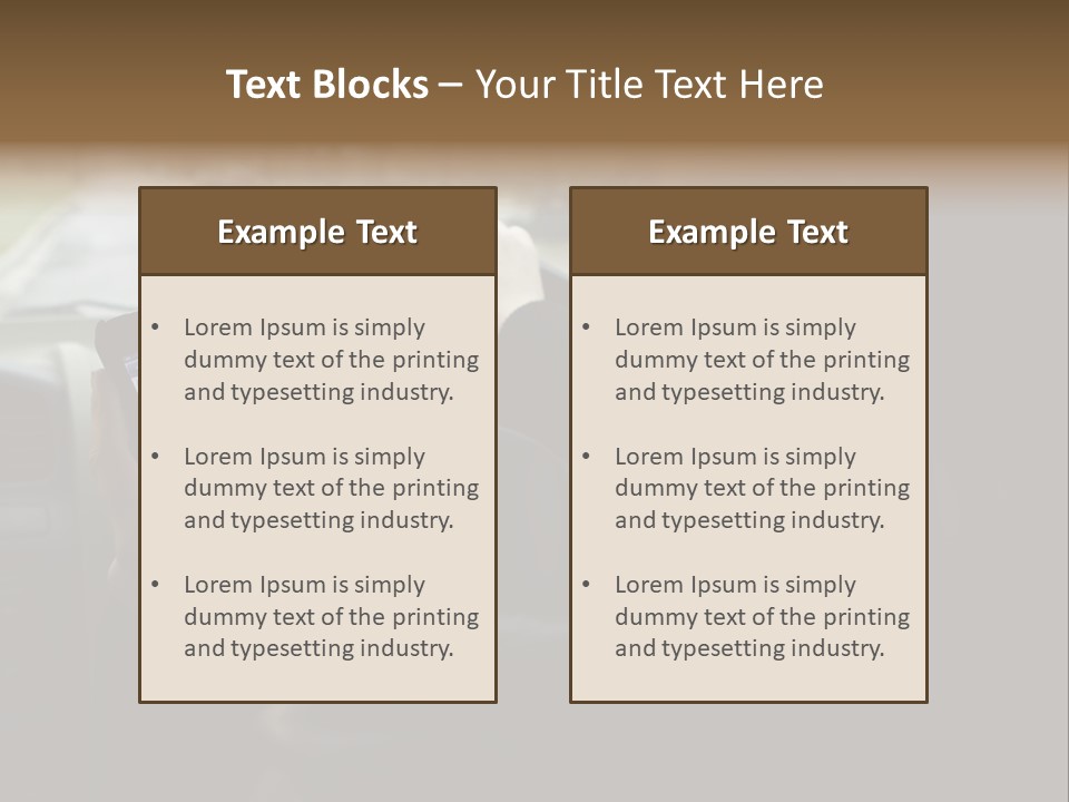 Road Teenager Qwerty PowerPoint Template