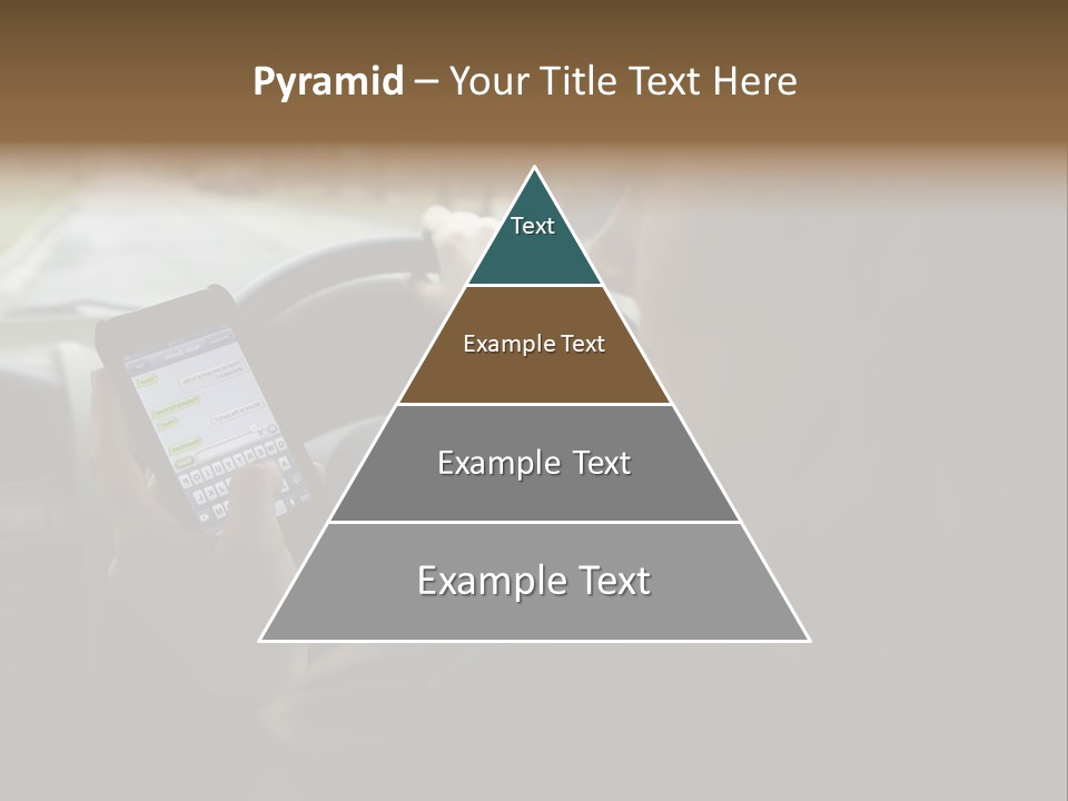 Road Teenager Qwerty PowerPoint Template
