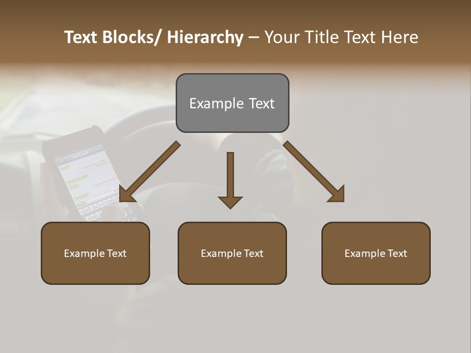 Road Teenager Qwerty PowerPoint Template