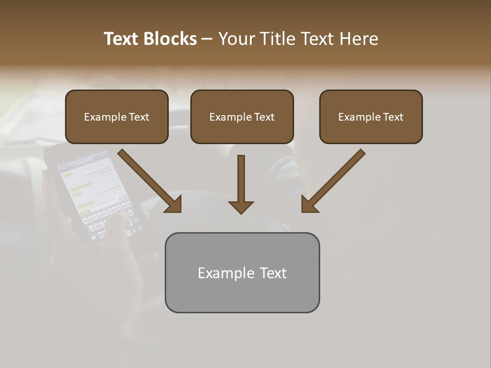 Road Teenager Qwerty PowerPoint Template