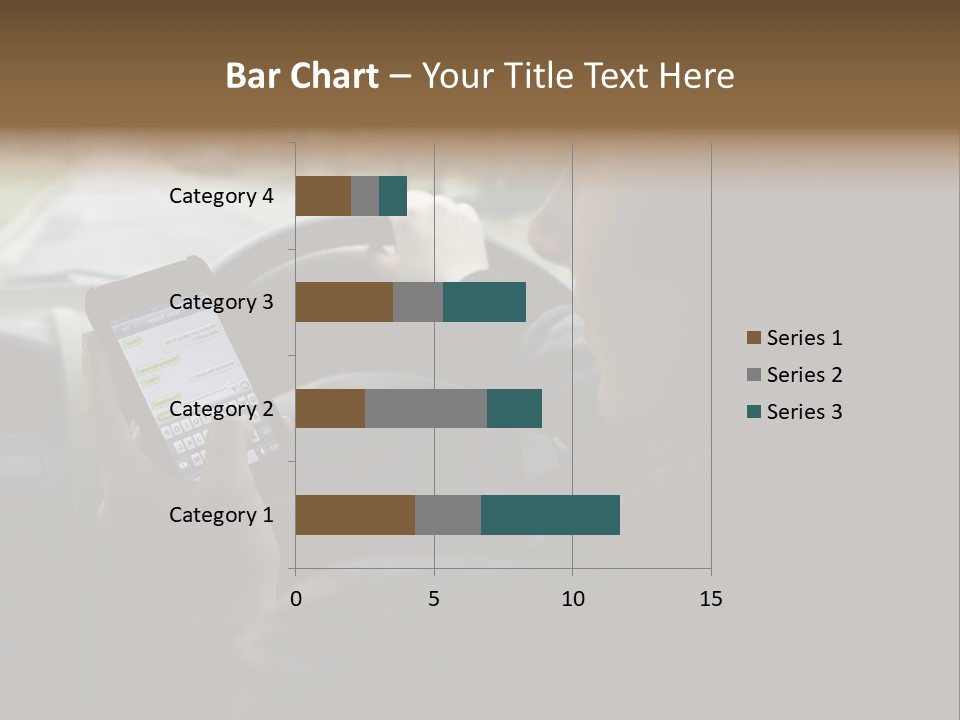 Road Teenager Qwerty PowerPoint Template