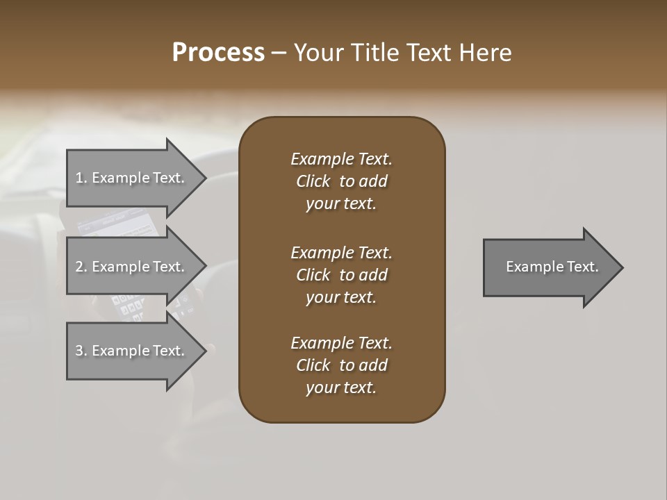 Road Teenager Qwerty PowerPoint Template
