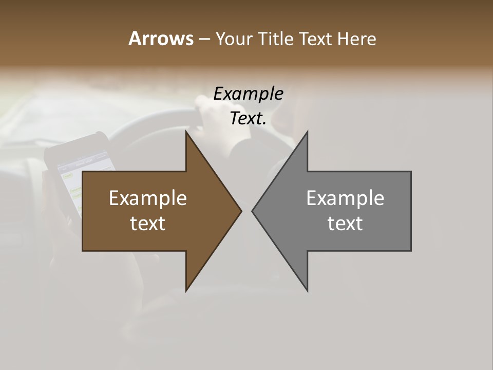 Road Teenager Qwerty PowerPoint Template