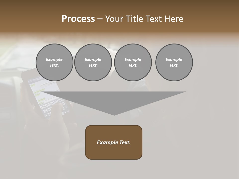 Road Teenager Qwerty PowerPoint Template